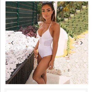 White Swimsuit